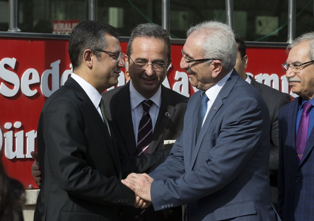 CHP'den DSP'ye seçim güvenliği ziyareti