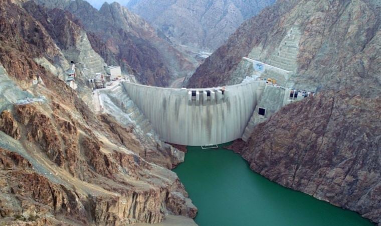 Barajda su yüksekliği 161 metreyi aştı