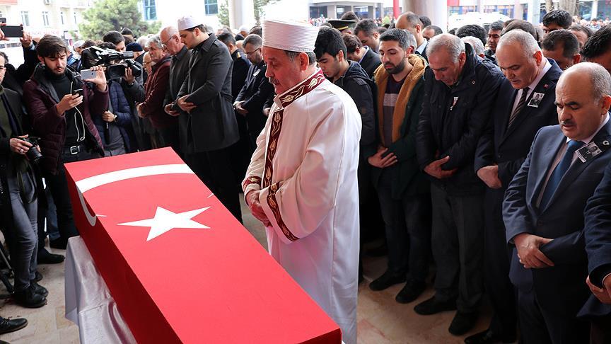 Şehit Uzman Çavuş son yolculuğuna uğurlandı