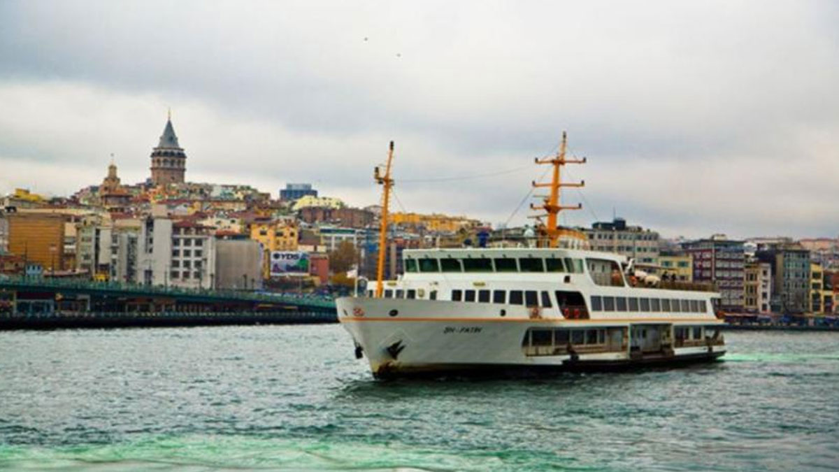 İstanbul'da bazı vapur seferleri iptal edildi