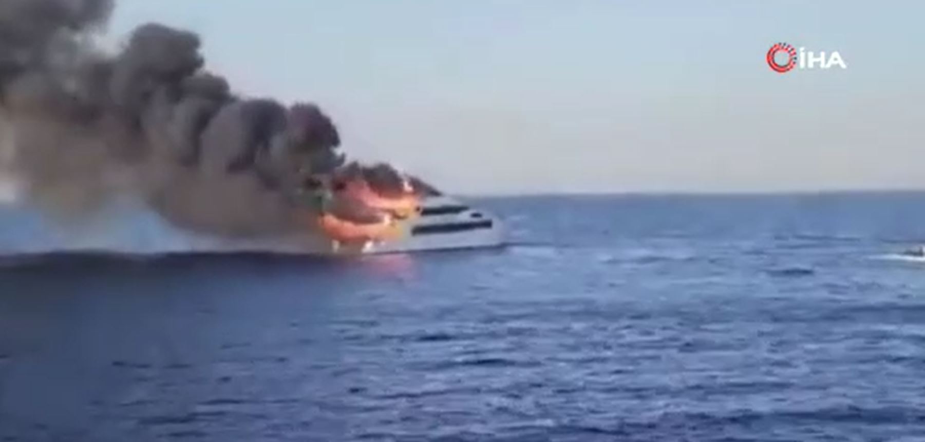 Tekne yangınında 3 kişi öldü