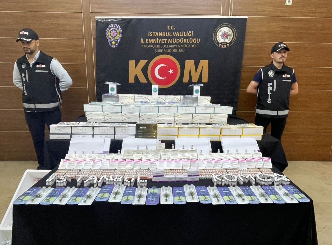 Kaçak botoks ilacı operasyonu