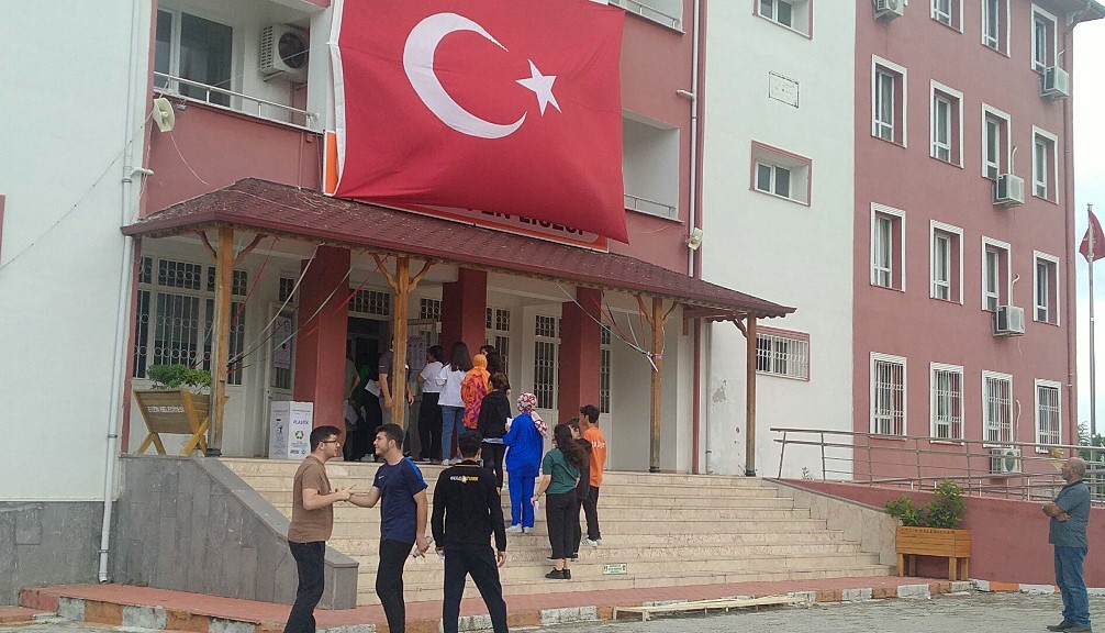 Hatay Erzin'de ilk defa üniversite sınavı yapıldı