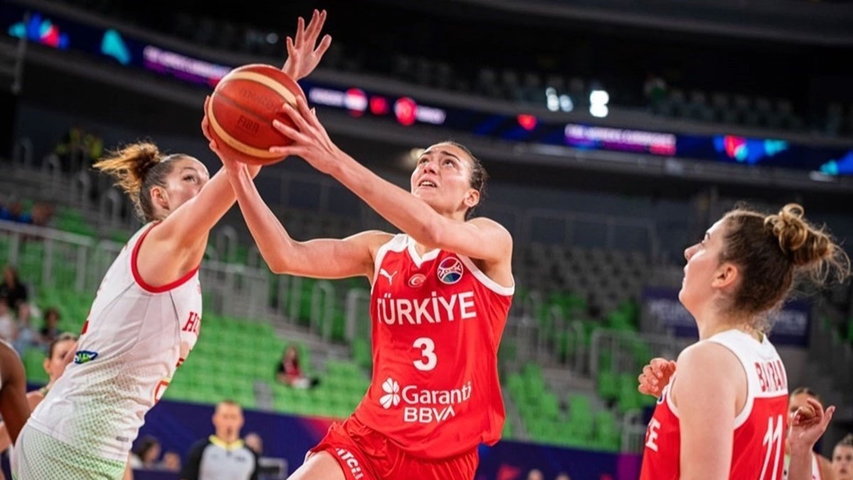 Slovakya'ya 80-66 yenilen A Milli Kadın Basketbol Takımı, turnuvaya veda etti