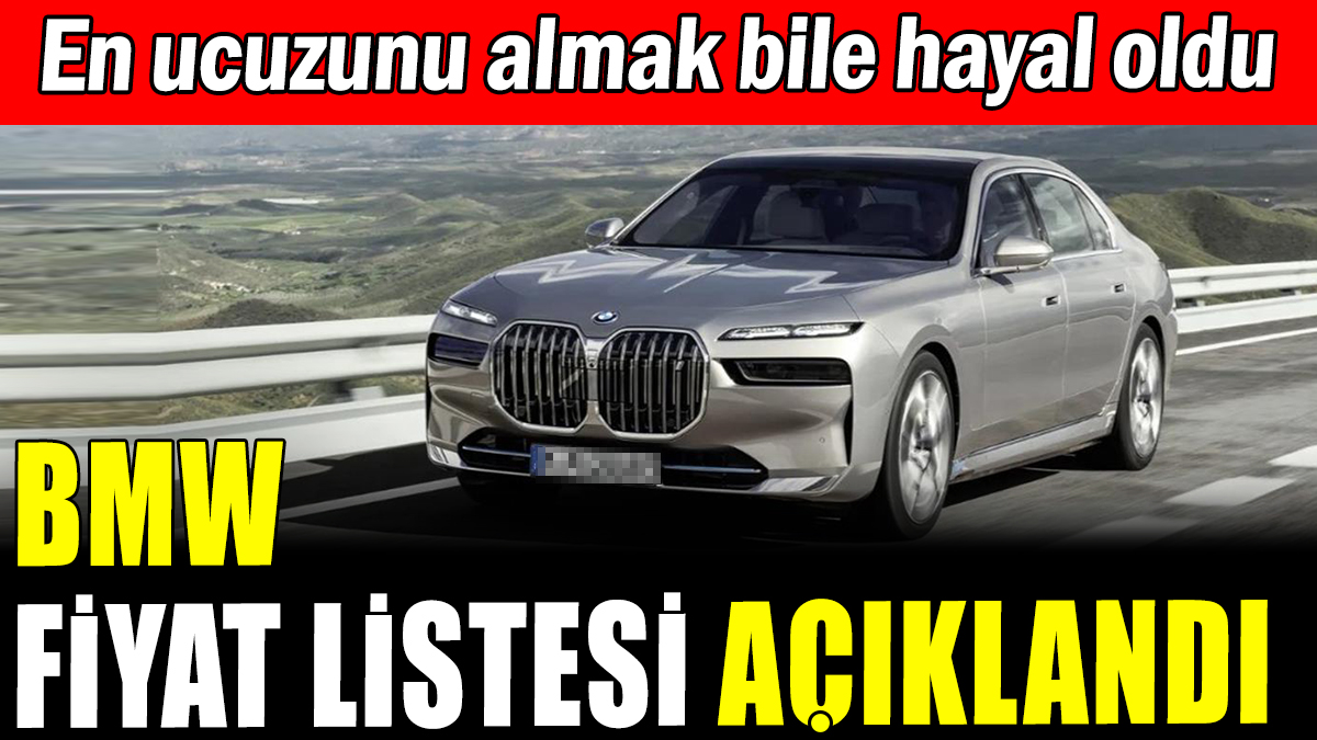 Bmw Fiyat Listesi A Kland