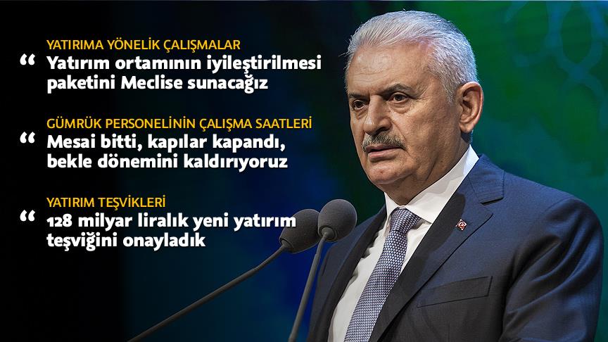 "Yatırım ortamının iyileştirilmesi paketini Meclise sunacağız"