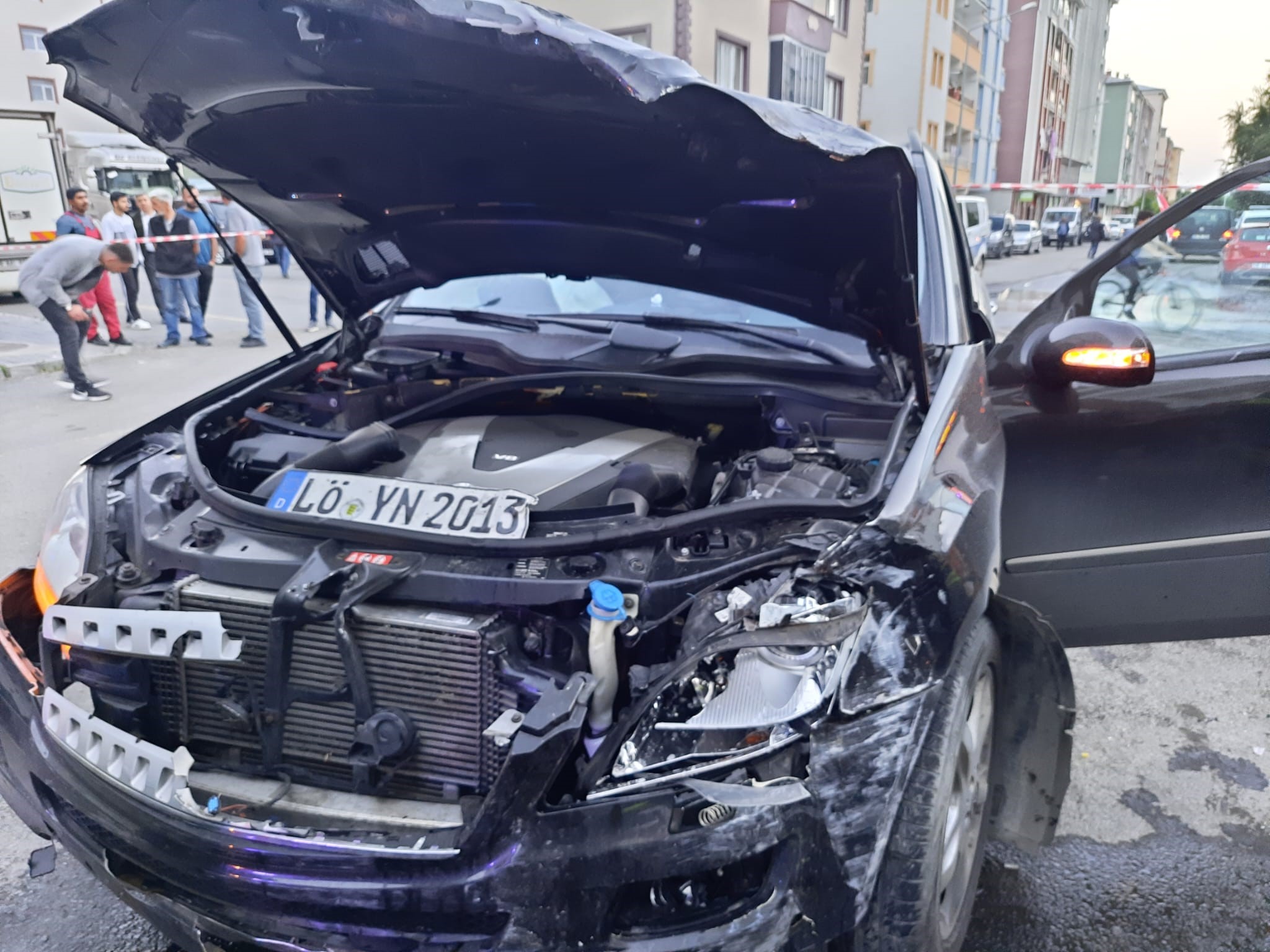 Kars'ta trafik kazası