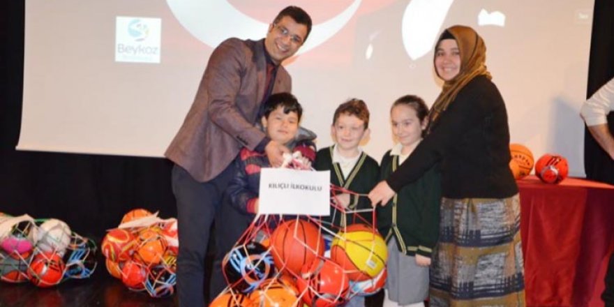 Beykoz’un okullarına malzeme desteği...