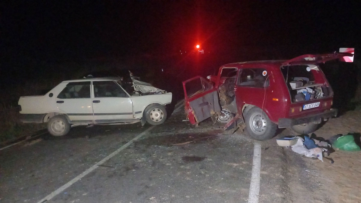 Kırklareli'de feci kaza: 2 ölü