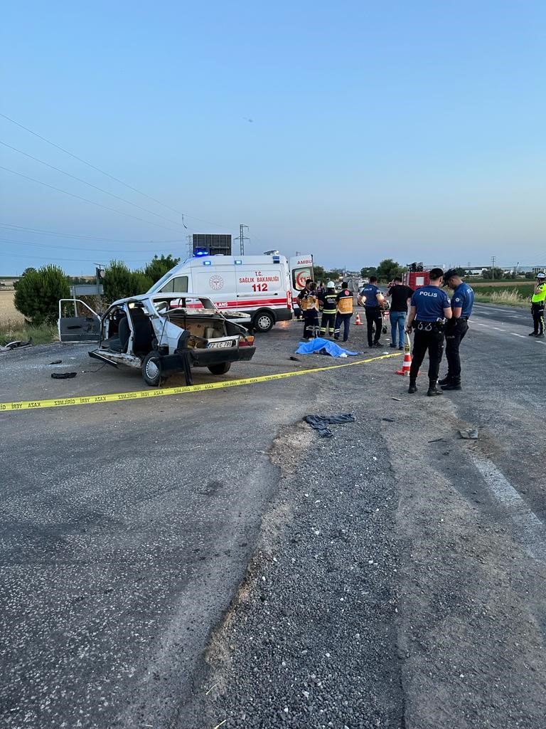 Tekirdağ'da feci trafik kazası