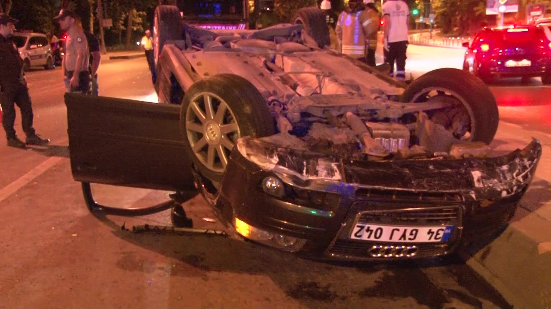 Maltepe'de trafik kazası