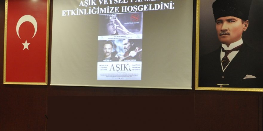 Aşık Veysel özel film gösterimiyle anıldı