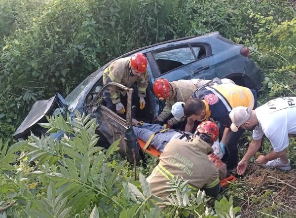 Bursa'da düğün dönüşü kaza