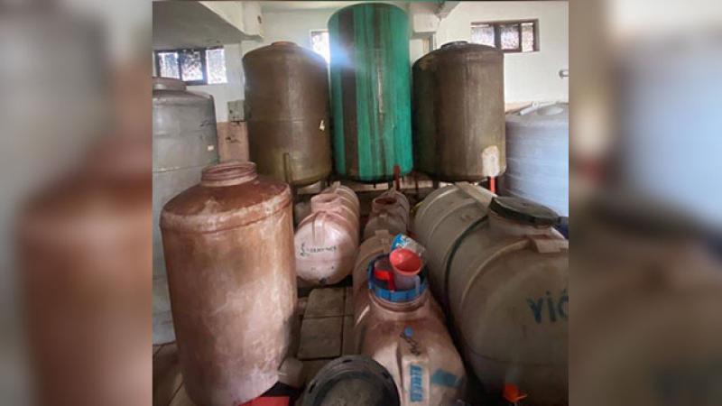 371 ton kaçak içki ele geçirildi