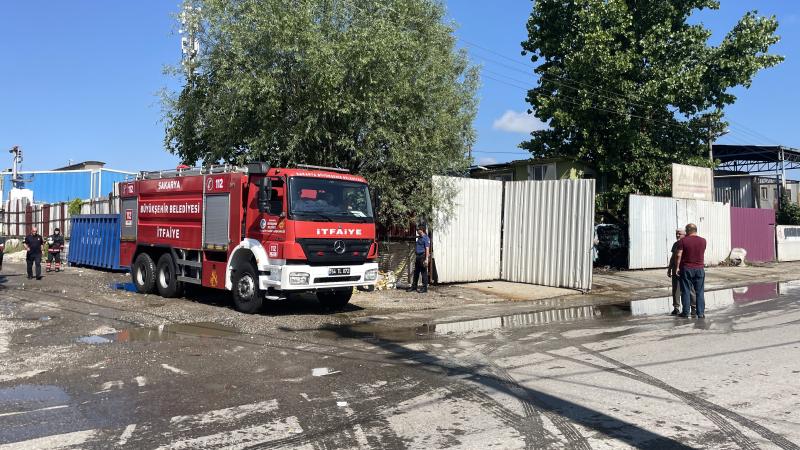 Sakarya'da yangın