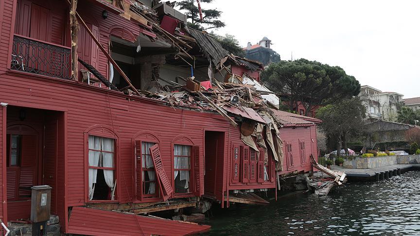 Yalıya çarpan geminin mürettebatı kazayı anlattı