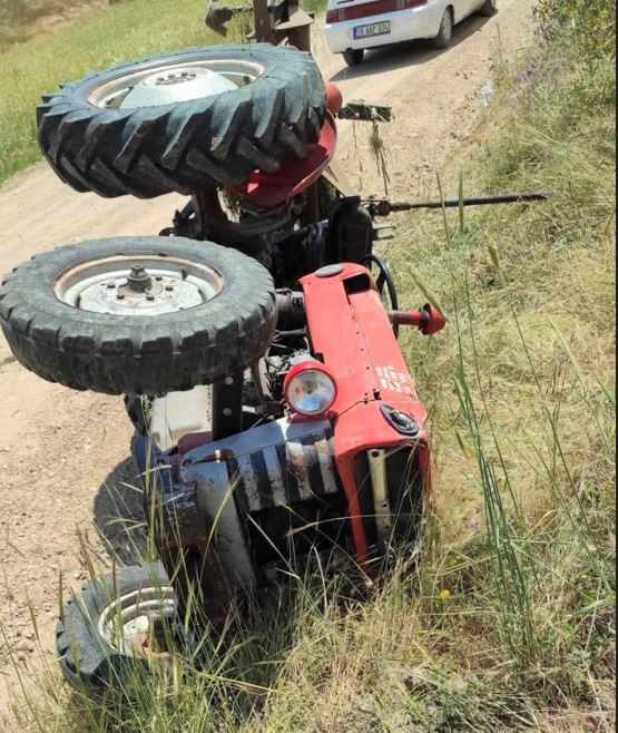 Yozgat’ta traktörün devrilmesi sonucu bir kişi öldü