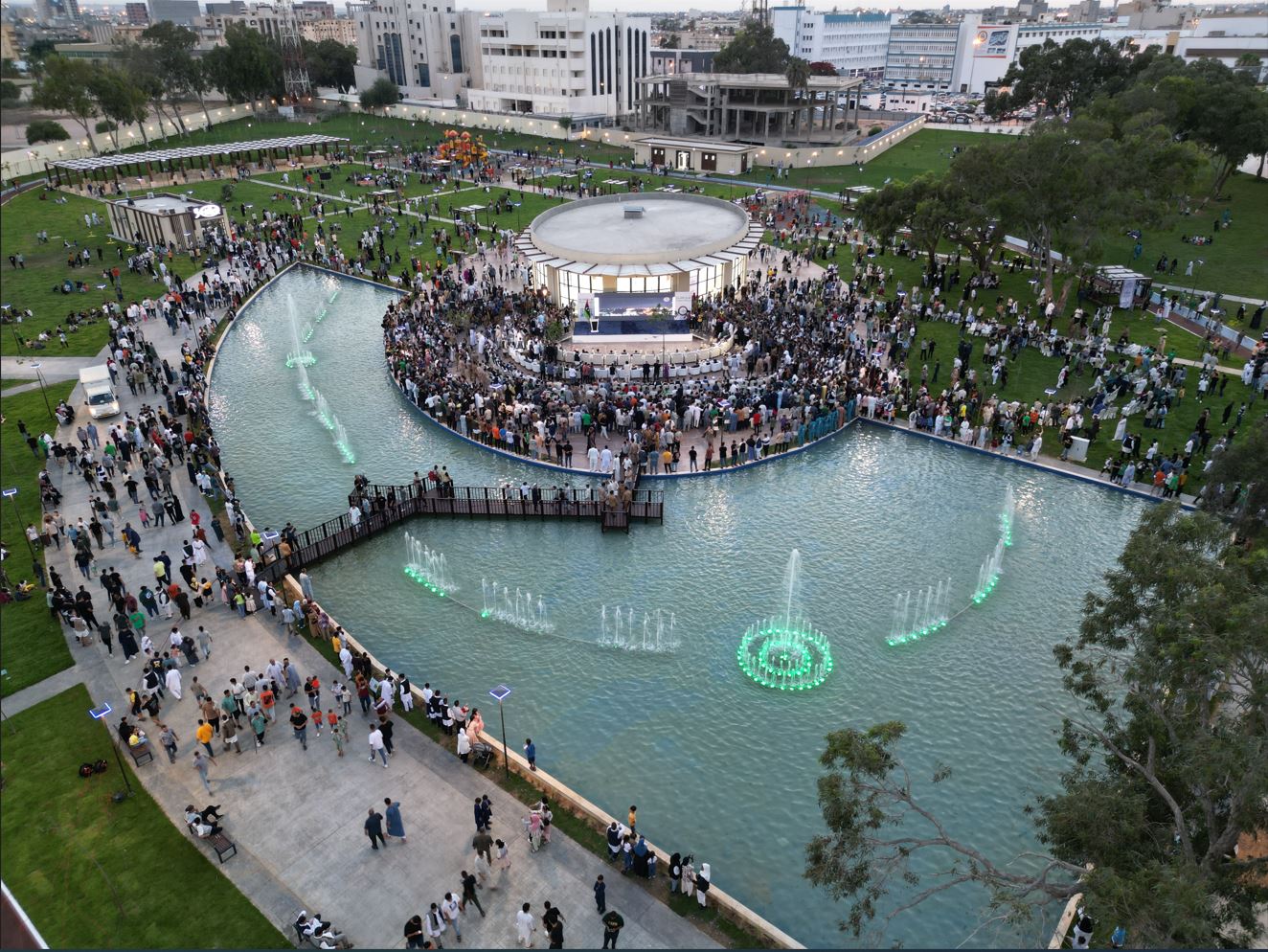 Türk şirketi Libya'da park açtı