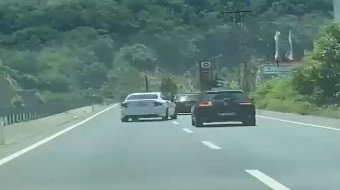 Zonguldak'ta makas atan sürücüye ceza