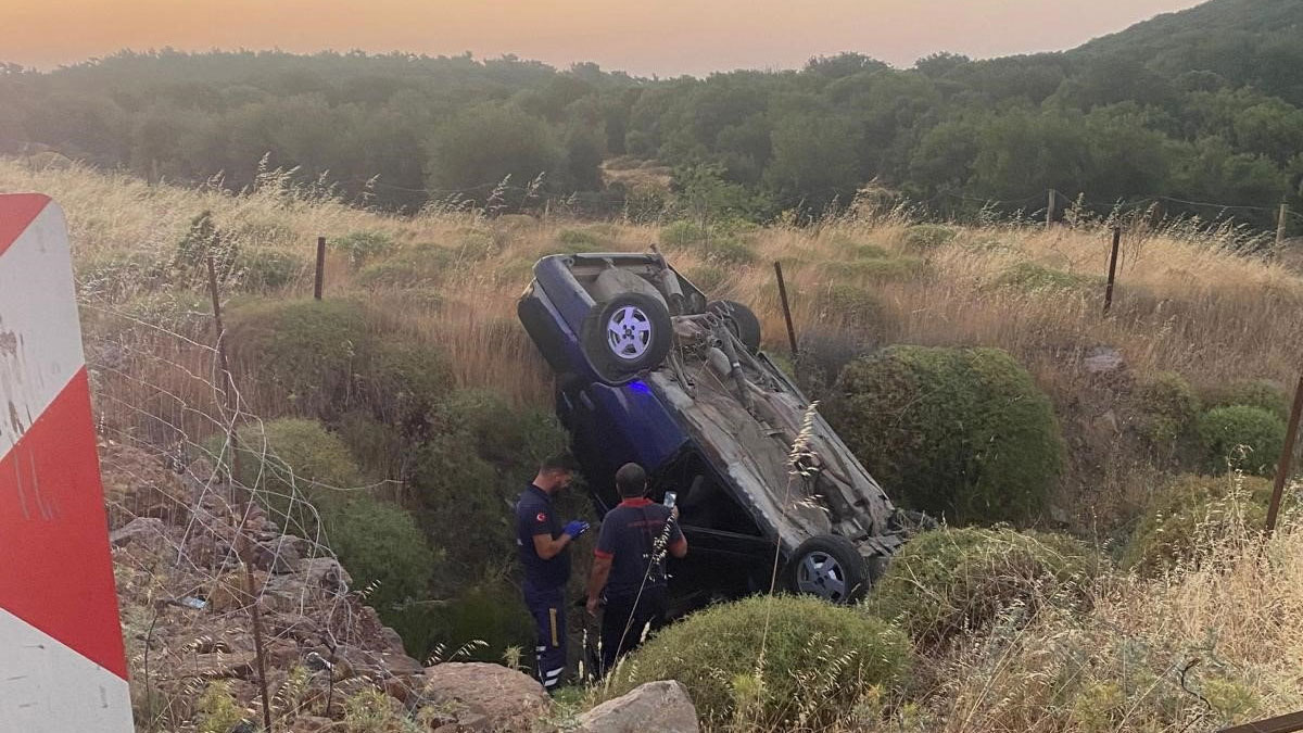 Çanakkale'de trafik kazası: 1 ölü, 1 yaralı