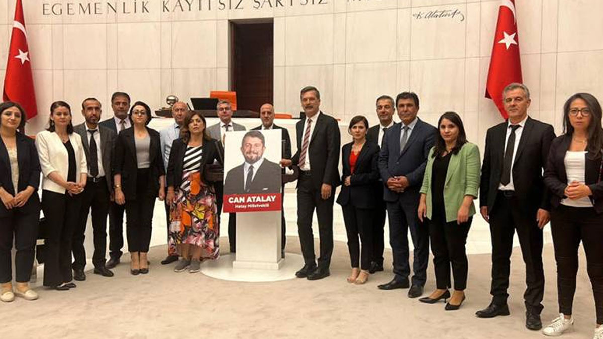 TİP'ten Meclis'te Can Atalay eylemi: Genel Kurul'u terk etmiyoruz