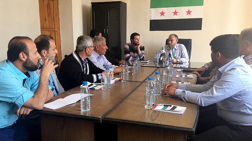 Cinderes'te yerel meclis oluşturuldu