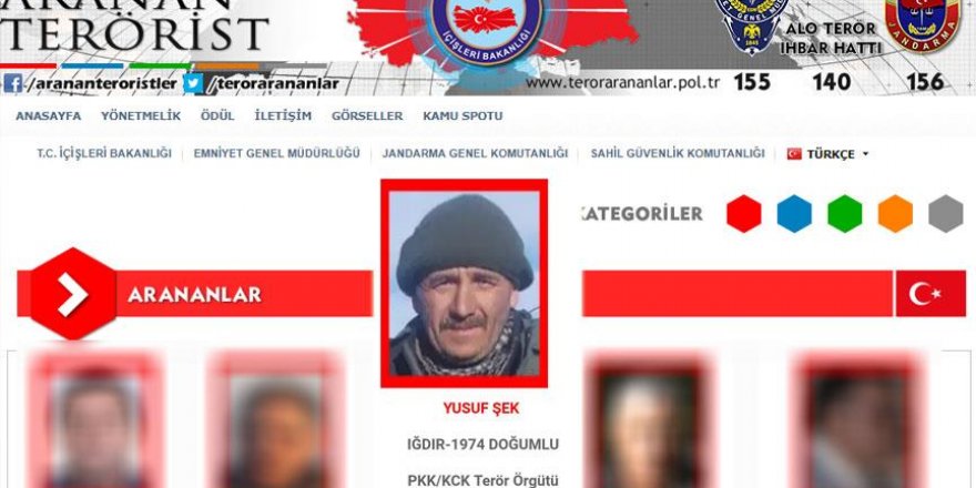 Ağrı'da kırmızı listedeki PKK'lı terörist etkisiz hale getirildi