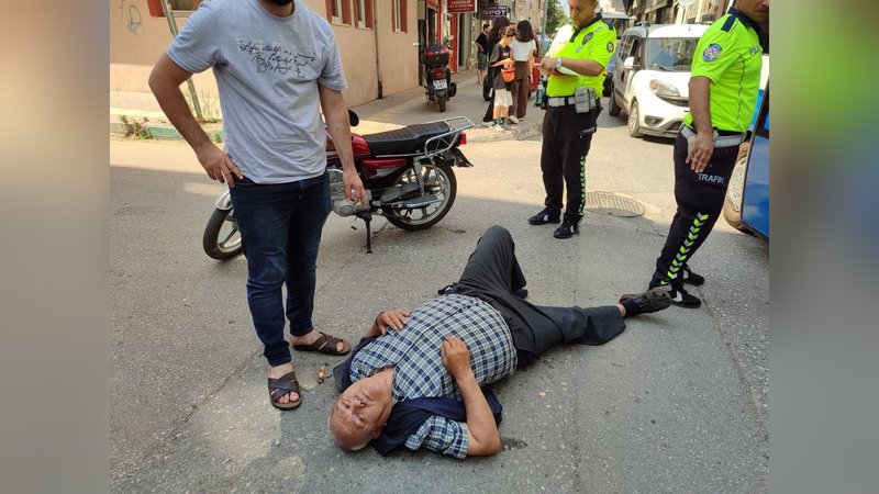 Yaşlı adam ölümden döndü