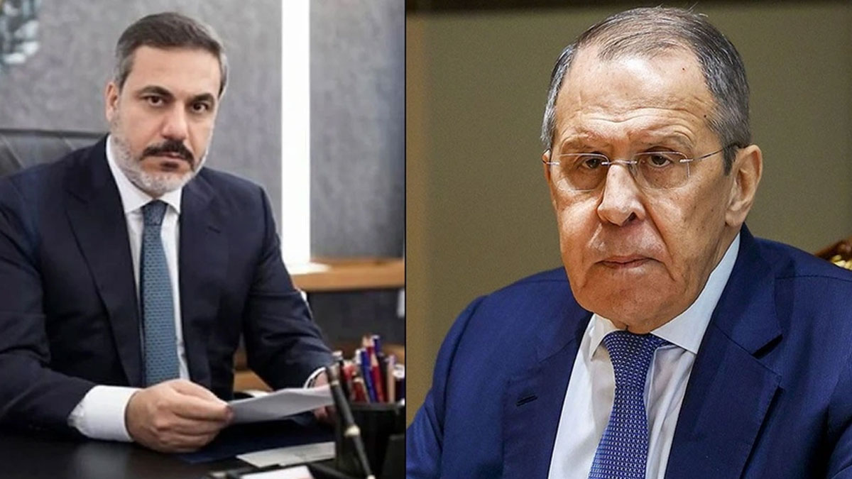 Hakan Fidan Rus mevkidaşı Lavrov ile görüştü