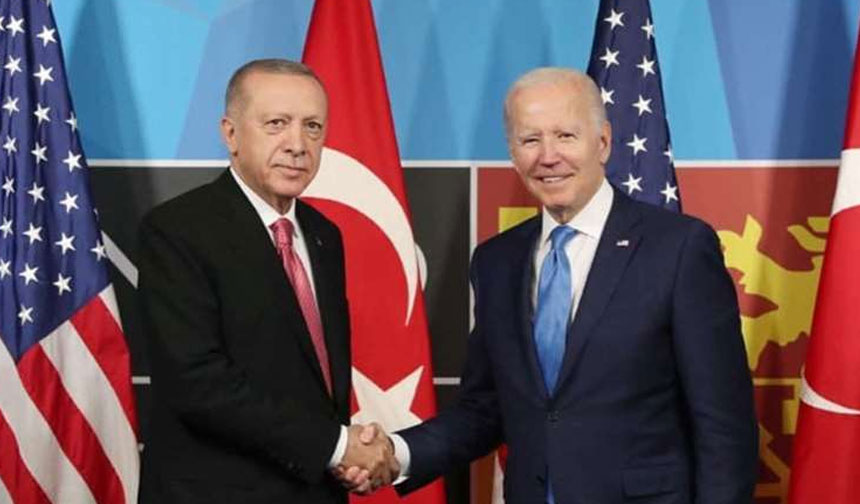 Erdoğan, Biden ile görüştü