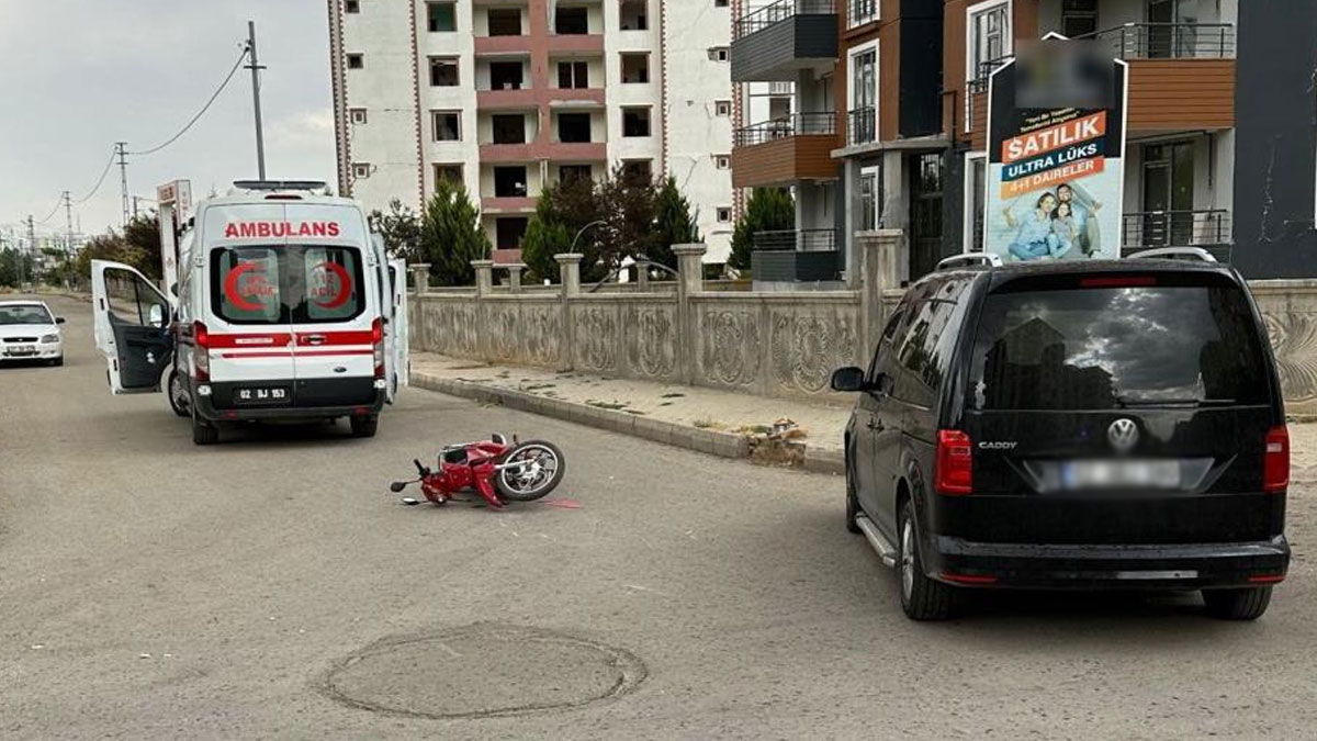 Adıyaman'da motosiklet kazası