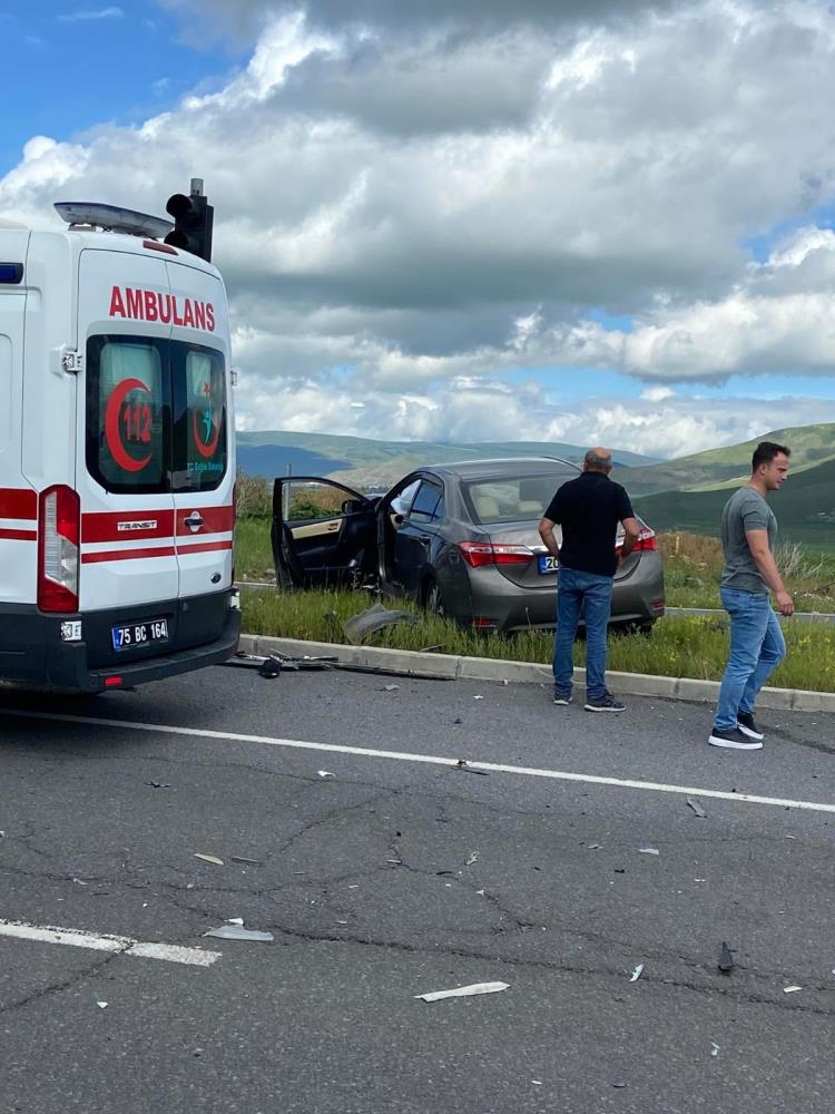 Ardahan'da trafik kazası