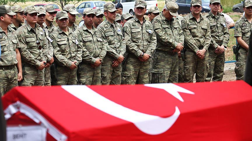 Şehit Özer'in cenazesi toprağa verildi