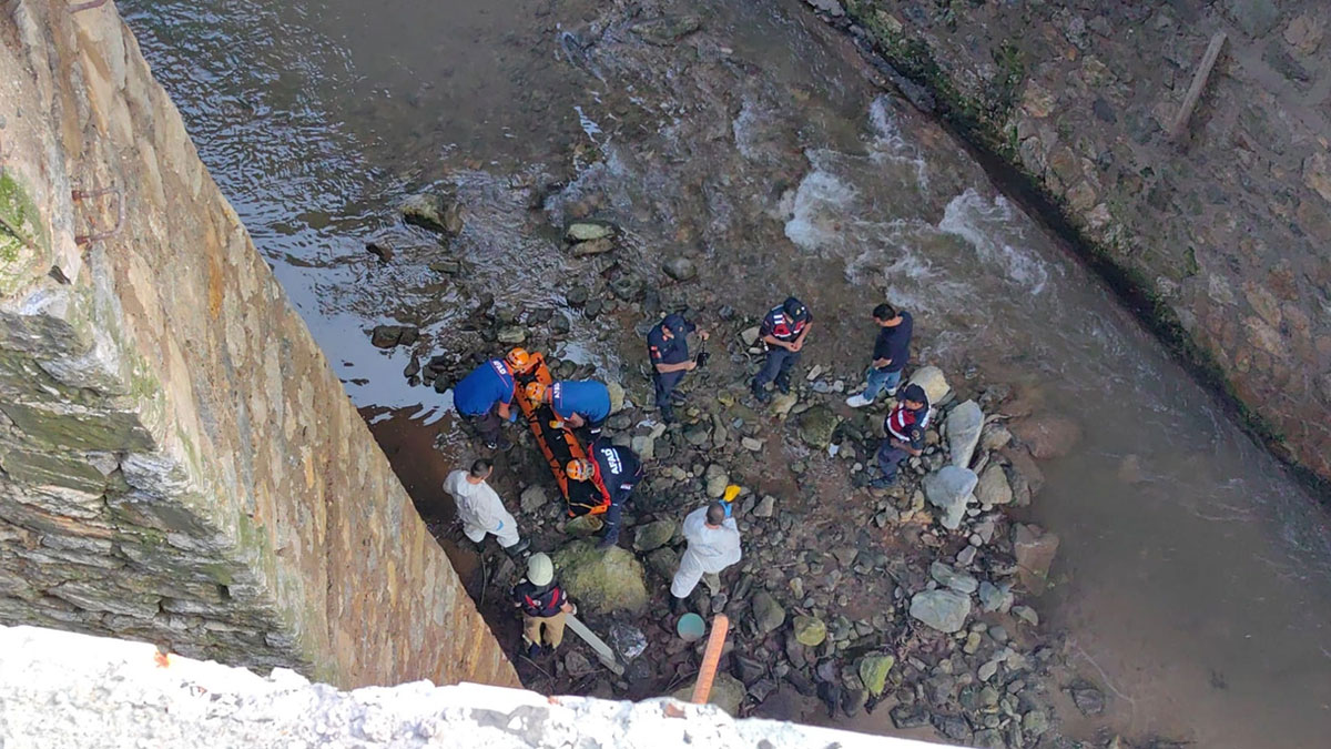 Bursa'da dere yatağında cansız kadın bedeni bulundu