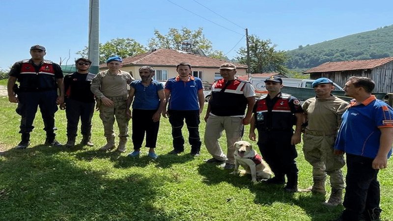 Kaybolan vatandaş ormanlık alanda bulundu