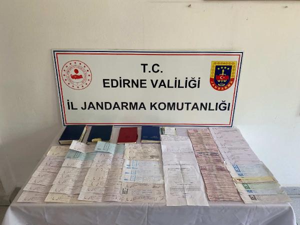 Edirne'de tefeci operasyonu