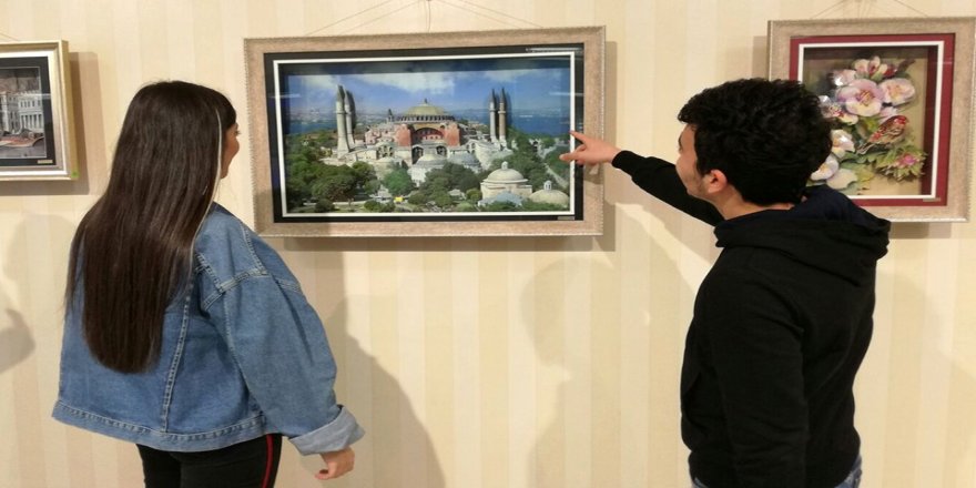 Ev hanımlarından RÖLYEF SERGİSİ