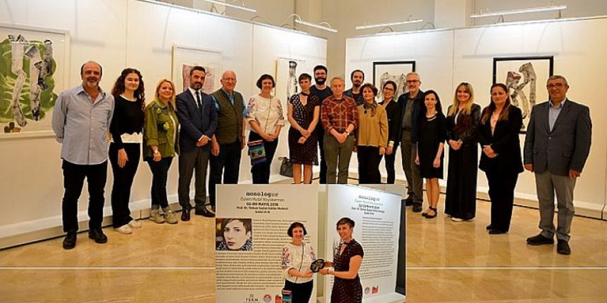 Grafik ve plastik resimde buluştu