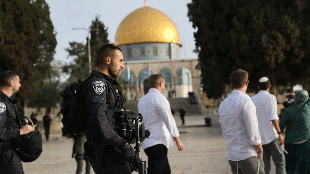 Fanatik Yahudilerden Mescid-i Aksa'ya baskın