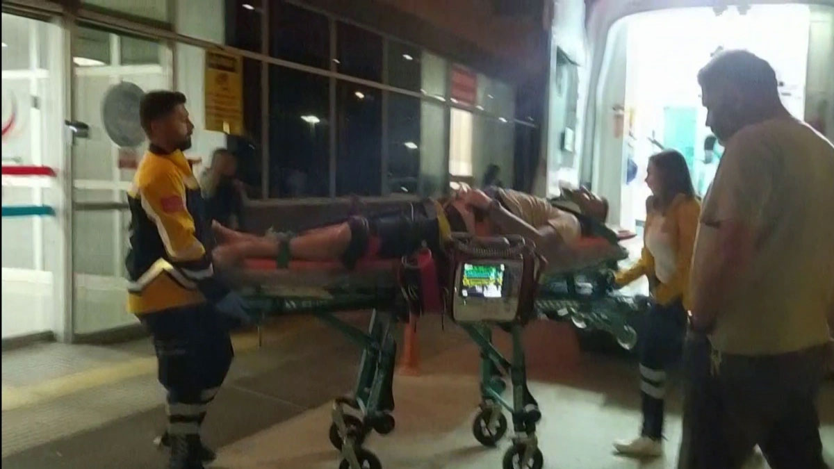 Çorum'da aranması olan şahıs polisi görünce 4. kattan atladı