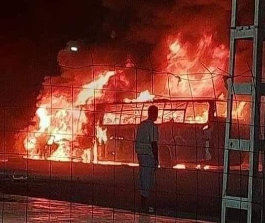 Cezayir'de yolcu otobüsü ile otomobil çarpıştı: 34 ölü
