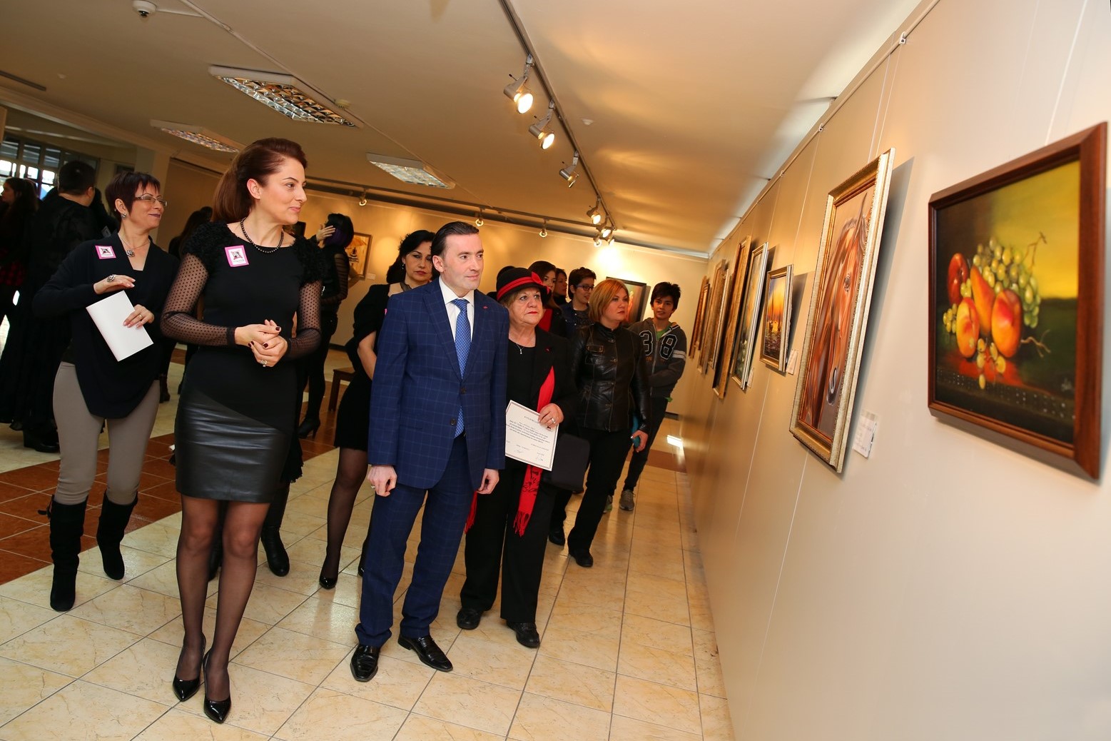 'Tuvale İlk Dokunuşlar' sanatseverlerle buluştu