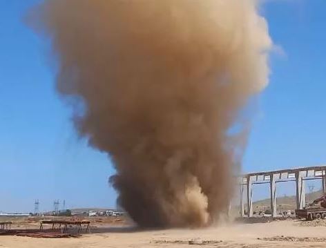 Bitlis'te hortum çıktı