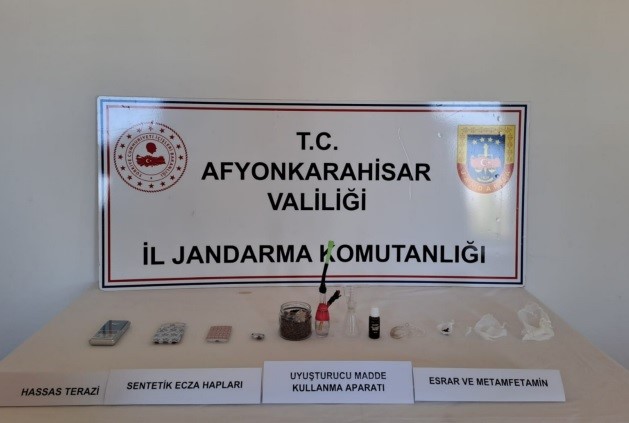 Afyonkarahisar'da uyuşturucu operasyonu