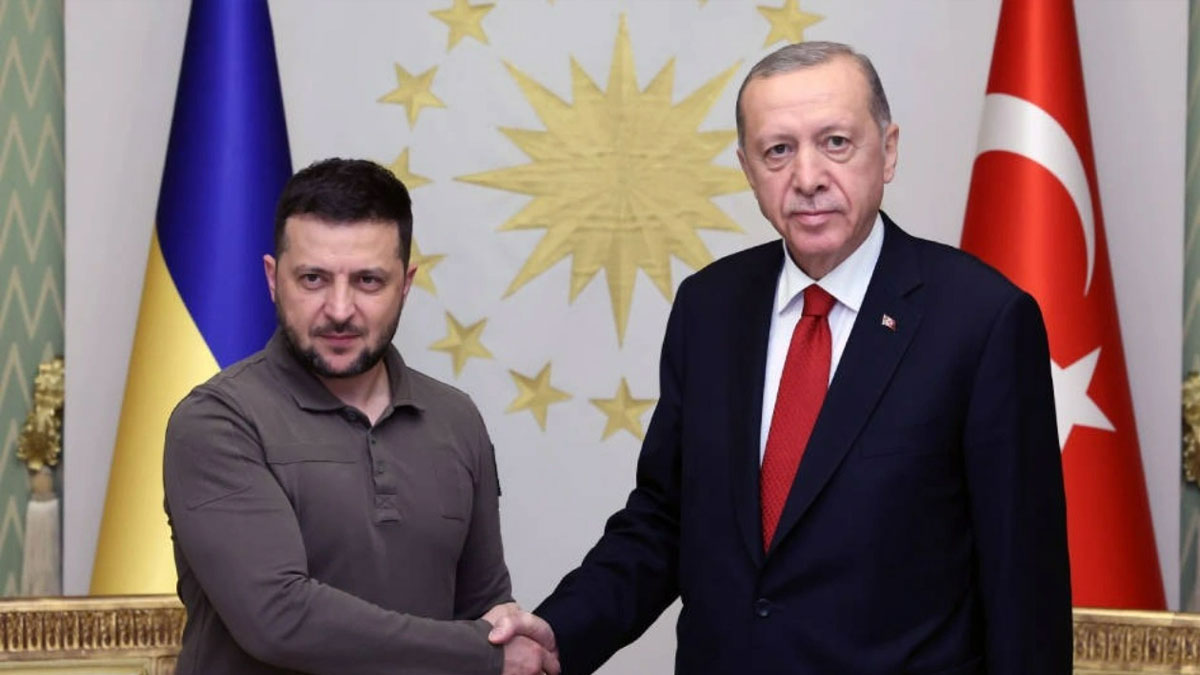 Erdoğan ve Zelenski Tahıl Koridoru'nu görüştü