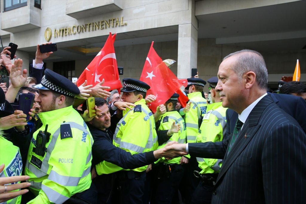 Cumhurbaşkanı Erdoğan İngiltere'de