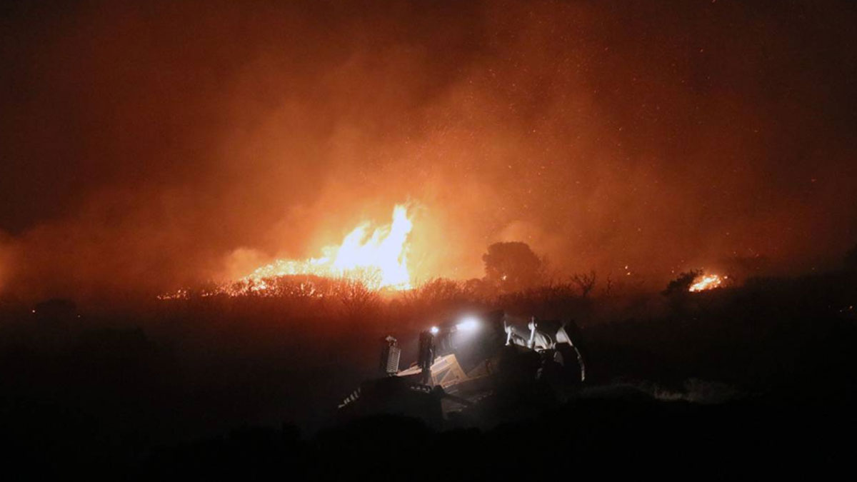 Çeşme'deki yangın kontrol altına alındı: Bir kişi tutuklandı