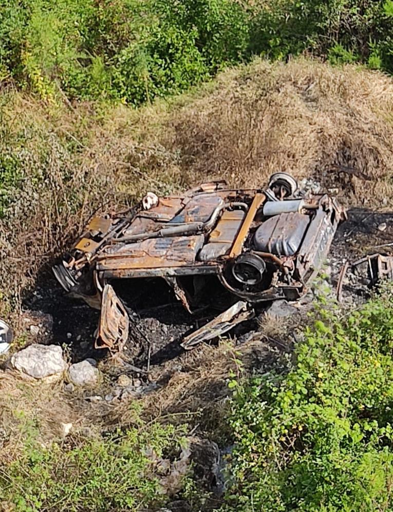 Kastamonu'da otomobil şarampole yuvarlandı