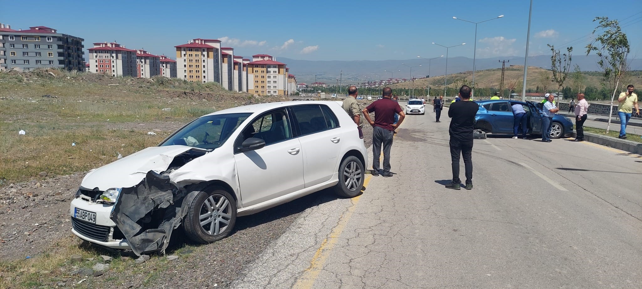 Erzurum'da kaza