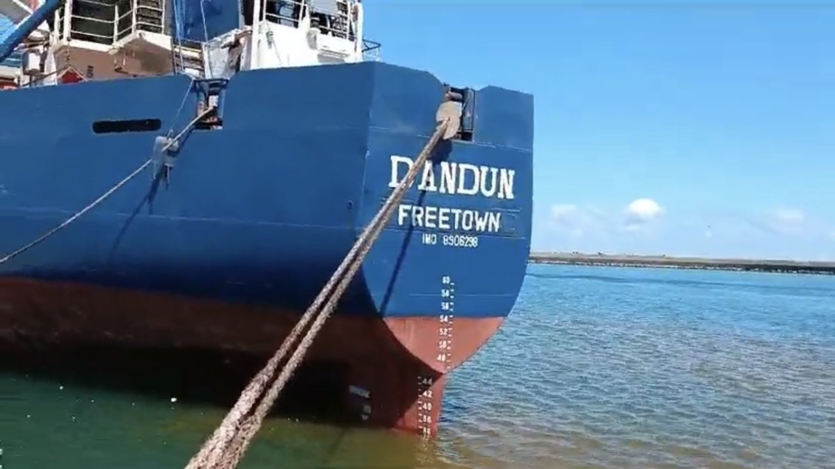 Bartın Limanı’na atık döken gemiye para cezası